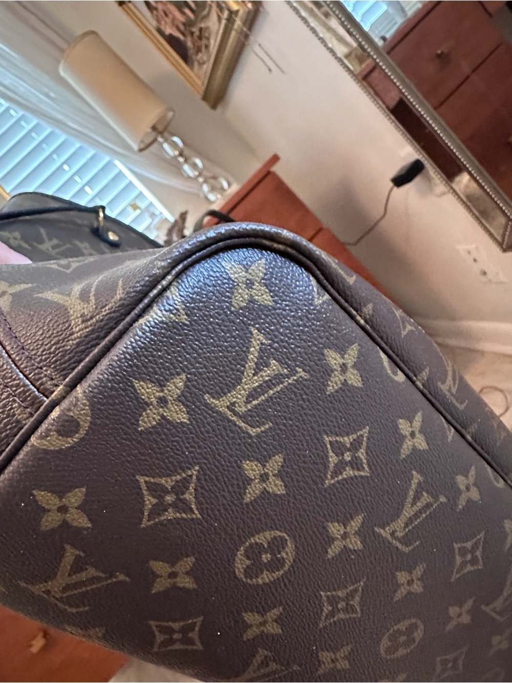 Louis Vuitton Brown Monogram World Tour Neverfull MM tote - Picture 10 of 16